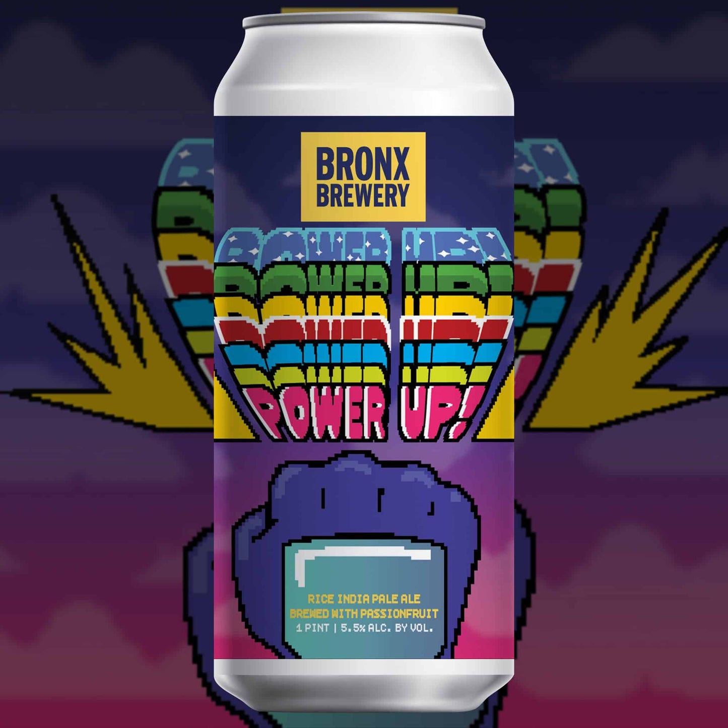 Power Up: Rice IPA w/ Passionfruit