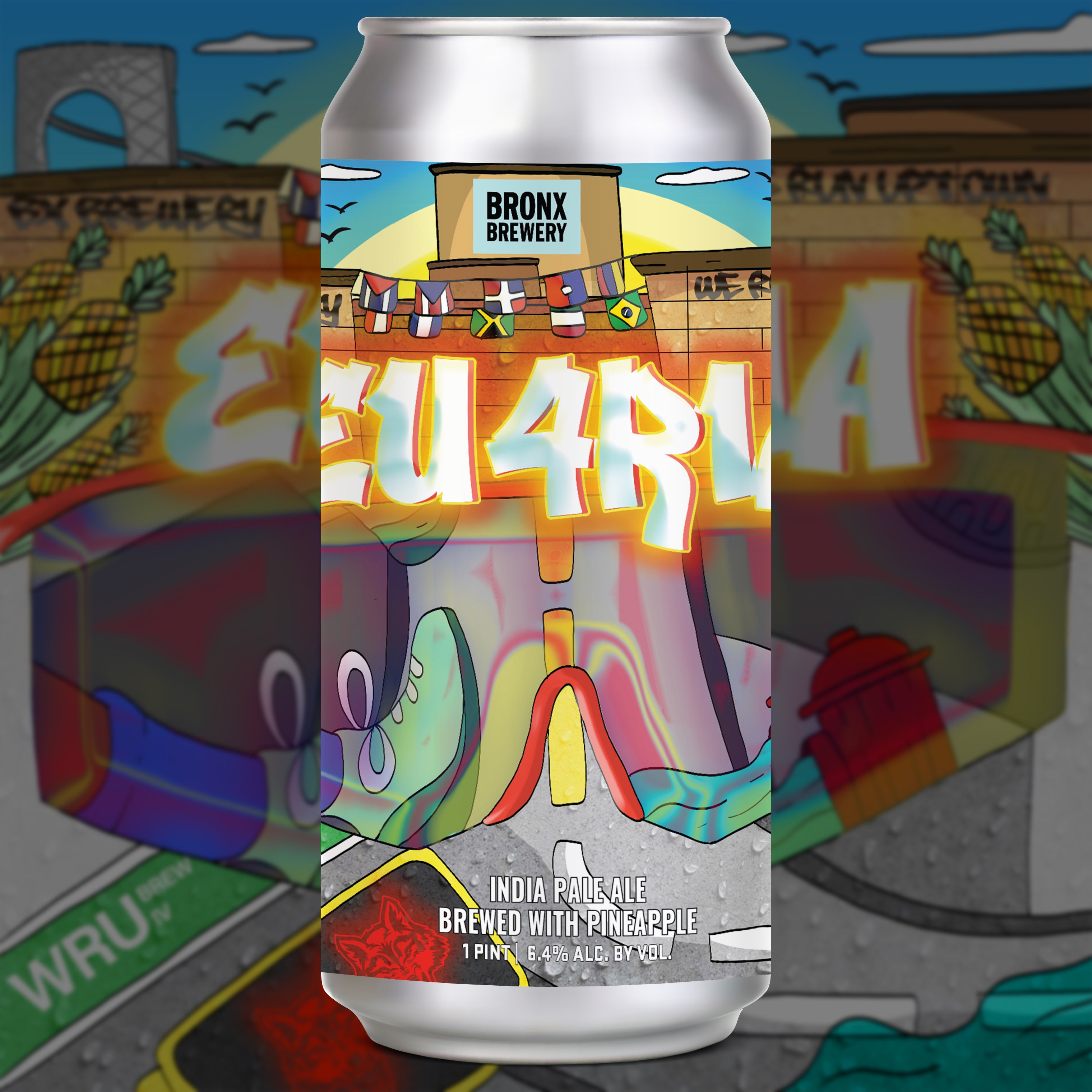 EU4RIA: India Pale Ale w/ Pineapple - The Bronx Brewery