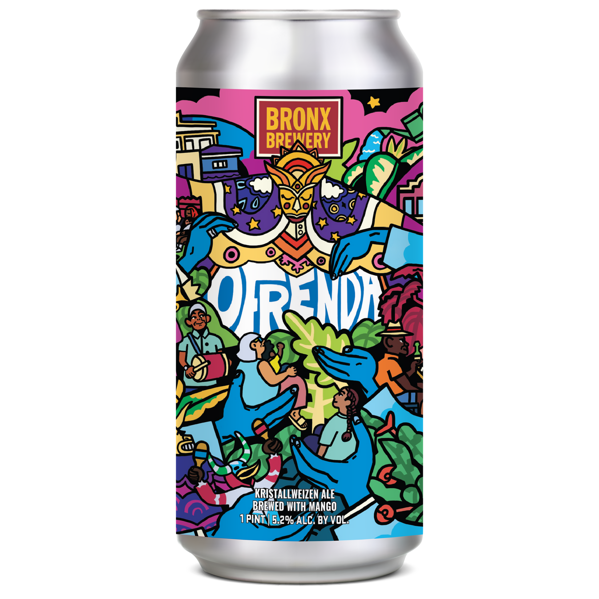 Ofrenda: Kristallweizen Ale w/ Mango - The Bronx Brewery Ofrenda: Kristallweizen Ale w/ Mango - The Bronx Brewery